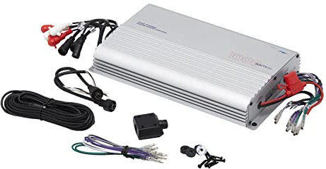 SEACHOICE 1000 Watt, 4-Kanal Marine Power Amplifier, Marine Grade Amp