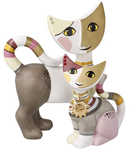 Göbel Figur Rosina Wachtmeister-Felia e Emilio Jahreskatze 2022 Limitiert mit Zertifikat, Mehrfarbig, 15x9,5x16,5 cm