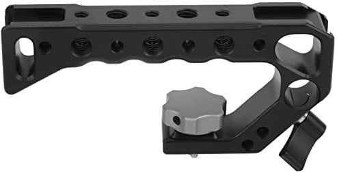 Camera Rig Hand Grip, Hollow Structure Anodized Camera Top Handle for DSLR
