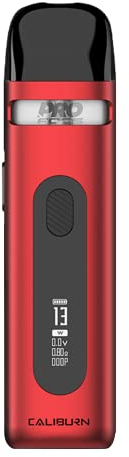 Uwell Caliburn X, Pod System, 850 mAh, 3 ml, ribbon red, ohne Nikotin