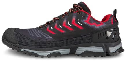 Boreal, Alligator X, Trail Running, Vibram-Sohle, Gummisohle, wasserdicht, Herren, Schwarz/Rot, 31665_Schwarz //, Schwarz , 42.5 EU