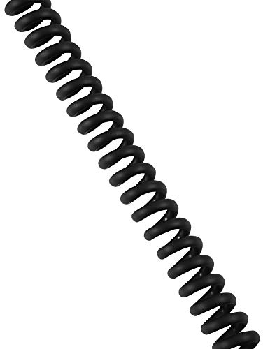 Dioche Cable Ersatzkabel Dt 990 Pro Kabel Schwarz für Dt 770 770Pro 990 990Pro Kopfhörer Kopfhörer für Audio Federdraht Spiralkabel