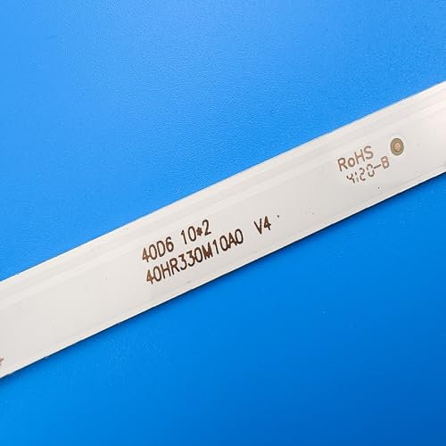 Led-hintergrundbeleuchtung Streifen for Für TC/L 40 TV 40D3000 40S6500FS 40D6 10X2 40HR330M10A0 V4 4C-LB4010-HR01J 40S6500 TLC 40F6F 40L2F 40D610X2 (Color : 30 PCS for 15 TV)