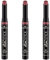 essence THE slim STICK, Lippenstift, Nr. 105, Violett, langanhaltend, pflegend, Expressergebnis, farbintensiv, matt, vegan, ohne Parfüm, ohne Alkohol, ohne Parabene, 3er Pack (3x1.7g)