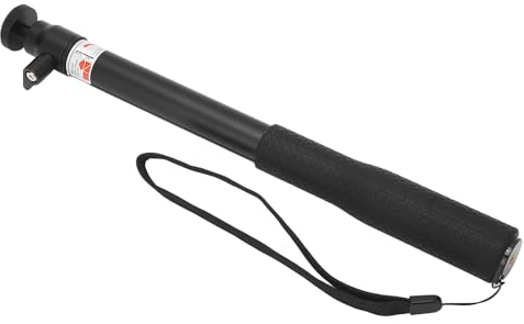 Stabilisator-Verlängerungsstange, 4 Abschnitte, Teleskopische Kardanische Verlängerungsstange, Leichte Aluminiumlegierung, mit Rutschfestem Griff, 1/4-Zoll-Schraube, für Feiyu-,