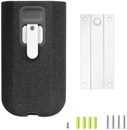 EUGOOCX 2 Pack Wall Mount Bracket for SONY SA-RS5 Wireless Rear Speakers, Surround Soundbar Holder Metal Bracket Home Audio Mounting Accessories(White)