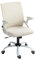 Panana Mesh Back Office Chair Rolling Ergonomic Desk Chair with Wheels Adjustable Height Task Chair (Beige)
