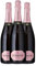 Kessler Sekt Hochgewächs Rosé 75 cl Rosé Sekt (Karton mit 3 Flaschen von 75 cl)