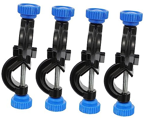 CIYODO 4stücke Laborständer Klemmhalter Kreuzklemme Boss Head Klemme Rechtwinklig Ohne Ständer Für Laborständer Einsetzbar Im Labor Hause