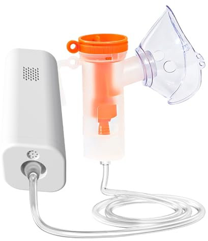 Nebuliser Machine for Adults. Portable Compressor Nebuliser with Storage Bag. Nebuliser with a Kid's Adult Mask Set for Home and Travel Use