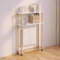 Radiator Cover with Storage Shelf and Drawer Horizontal Slat Design Ideal for Home or Office Modern and Elegant L80 x W20 x H133.1cm