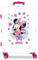 Disney Joumma Minnie-Superhelper-Koffer, mittelgroß, Weiß, 46 x 65 x 23 cm, starr, 3 kg, mit Zahlenschloss, ABS, 3 kg, 56 LExspannbar, weiß, Talla única, Mittelgroßer Koffer
