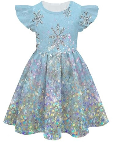 Abiti Bambini 7 Anni Abito Comunione Bambina Vestito 8 Vestiti di Halloween Nero Lungo Rosa da 12 Mesi Cerimonia