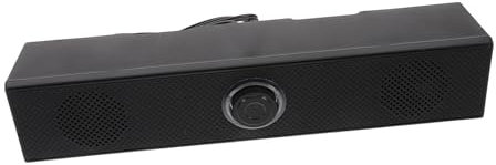 Holibanna Altavoces para Ordenador con Sonido Potente y Subwoofer Integrado Barra De Sonido para Pc Gaming USB Diseño Compacto para Escritorio Portátil