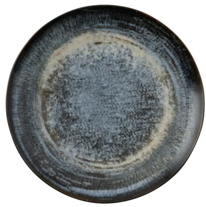67384A05 Arthur Krupp Flacher Teller Cm 27,5 Galaxy Neptune Stoneware