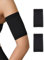 NOLOGO Manchon PICC Line Antibactérien 2pcs – Protection Bras Respirante pour Capteur Glycémie et Tatouage, Manchon Compression Bras en Microfibre – Made in Italy