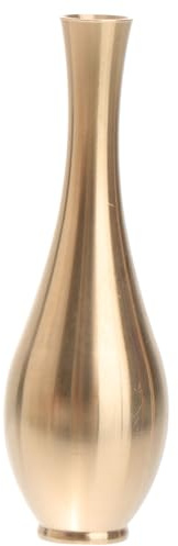 Retro Kupfervase Kleiner aus Kupfer, Goldfarbene Blumenvase | Frische Bouquets und Florale Arrangements, Geeignet für Hotel und Zuhause, Kreative Kunstoptik