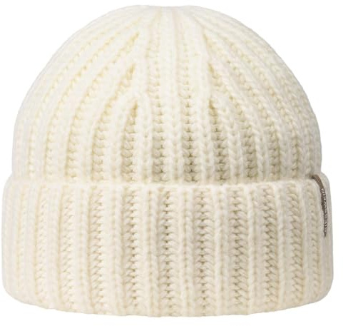 Giesswein Highbeanie Ahornkogel Grobstrick-Mütze mit breiter Stulpe, Wintermütze für Damen