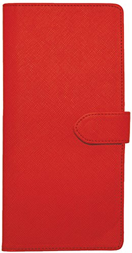 Legami To0025 Portafoglio da viaggio, 24 cm, Rosso