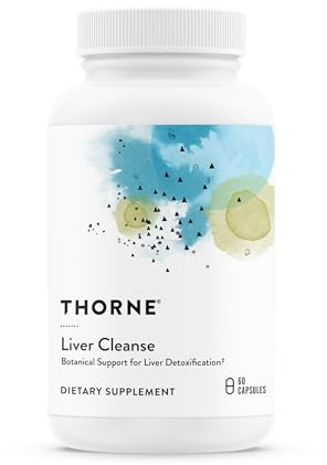 THORNE Liver Cleanse, Berberine HCl & Milk Thistle, 60 Capsules