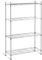 Royal Catering Metallregal Küchenregal Lastenregal Lagerregal RCMR-1370P19 (35 x 90 x 137 cm, 4 Ablagen, max. 120 kg)