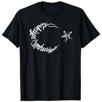 Türkische Flagge Fahne Türk Bayrak Atatürk Cumhuriyet T-Shirt