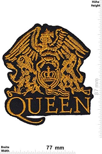 Queen Gold Coat Of Arms Aufnäher Besticktes Patch zum Aufbügeln Applique