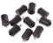 fivekim 10 Pcs 2-Pin DIN Male Speaker Plug, Black, Speaker Plug Replacement, Audio System Connection