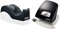 tesa Easy Cut Orca Tischabroller (rutschfest, sauberer Schnitt mit 1 Rolle tesafilm kristall-klar 10m:19mm) & Leitz NeXXt Bürolocher, 25 Blatt, Anschlagschiene mit Formatangaben, Metall, Schwarz
