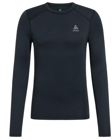 Odlo Herren Fundamentals Active Warm Thermounterwäsche Herren Fundamentals Active Warm I Langarm Thermoshirt I Warme Skiunterwäsche (1er Pack)