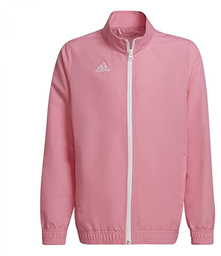 adidas Unisex Kinder Entrada 22 Presentation Jacket, semi pink glow, 11-12 Years