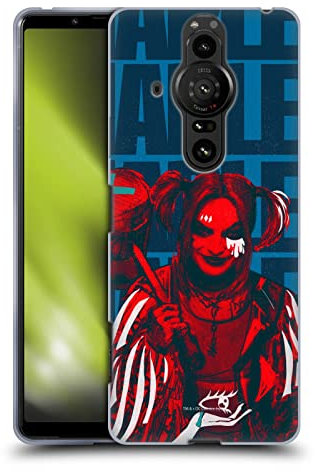 Head Case Designs Officially Licensed Birds of Prey DC Comics Hammer Harley Quinn Art Soft Gel Case Compatible With Sony Xperia Pro-I