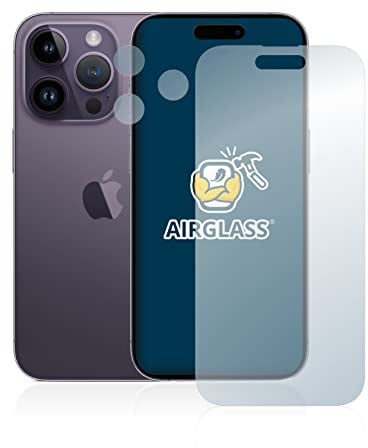 BROTECT Schutzglas für Apple iPhone 14 Pro (Display+Kamera) Schutzfolie Panzer Folie Glas[Extrem Kratzfest 9H, Anti-Fingerprint, Ultra-Transparent]
