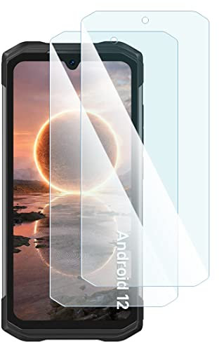 Karylax - Pellicola protettiva in vetro flessibile, durezza 9H, antigraffio, pellicola protettiva per smartphone DOOGEE S89 Pro (confezione x2)