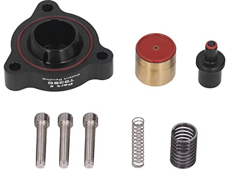 Hlyjoon Blow Off Diverter Valve Kit Turbo Diverter Valve Seal T9356 Turbolader Ventil Adapter Spacer für 114i 116i 118i F20 F21 Material Metall