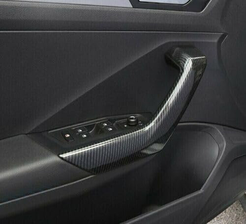 PKW-Butler Blenden Passend für VW T-Roc Carbon Cover Türgriffe Abdeckung Rahmen Schutz