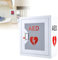 XDLYWUZIQ 14,1 X 7 X 15,7 Zoll Großer Erste-Hilfe-Aed-Defibrillator-Aufbewahrungsschrank, Wandmontierter, Notfallkasten Und Erste-Hilfe-Kasten Für Zuhause, Schule Und Büro