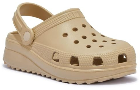 Ladies Platform Clogs Sandals Womens Mules Beach Holiday Pool Sliders Shoes