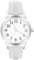 Vicloon Women's Watch, Analog Quartz Watch, Leather Strap Easy Read Tone Watch Premium Fashion Wrist Watch for Women Ladies Girls (White)
