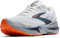 BROOKS Herren Adrenaline GTS 24 Sneaker, Weiß/Peacoat/Legierung, 48.5 EU