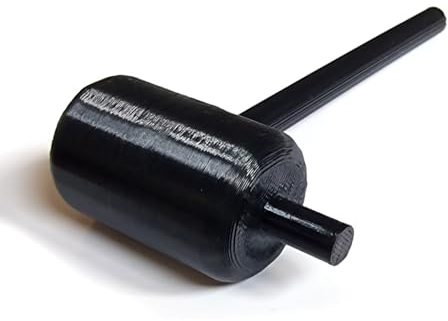 Kugel Starter für Vorderlader aus Kunststoff für Kaliber .36 Farbe Schwarz