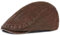 KeepSa Baumwolle Herren Newsboy Schiebermütze Flatcap Tellermütze Schlägermütze Gatsby Ivy Barett Cap Sommer Atmungsaktiv Verstellbare Vintage Cabbie Cap 57-61CM