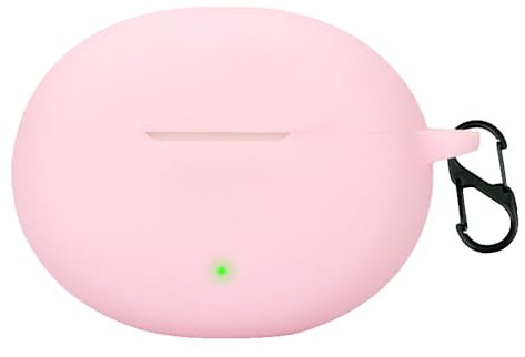 Silikon Hülle für OnePlus Nord Buds 3 Pro Bluetooth Kopfhörer, Schutzhülle Case Cover für OnePlus Nord Buds 3 Pro (Pink)