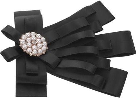 DEARMAMY Broche Élégante En Forme De Nœud Pour Femme Idéale Pour Les Chemises À Col Fleuri