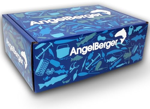Angel Berger Pro Monatsbox Angelbox gefüllt mit Angelzubehör Promo Box Fishing Tackle Geschenk Angeln Angelgeschenk (März)