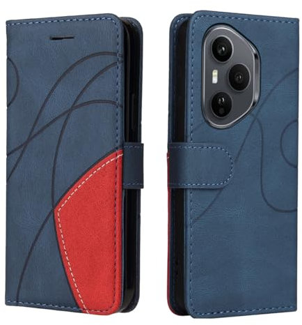 Wuhaizher Étui portefeuille pour Honor 400 Pro - Géométrique - Résistant aux chocs - En cuir synthétique - Avec fentes pour cartes - Support pliable - Magnétique - Anti-rayures - Protection à rabat