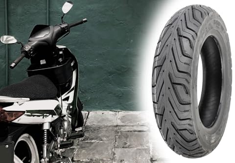 Allwetterreifen Ganzjahresreifen M+S Winterreifen 3.50 x 10 Zoll 51J bis 100km/h TL Profil 456 High Grip Reifen Roller kompatibel mit Aprilia Vespa Explorer Boatian