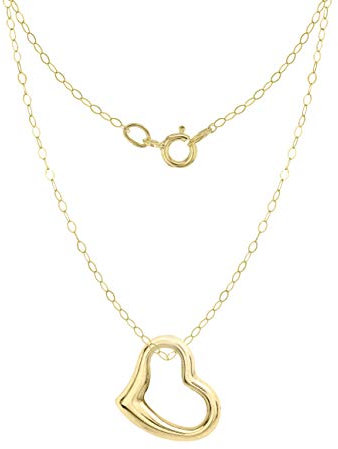 CARISSIMA Damen-Kette mit Anhänger 375 Gelbgold - 1.42.6534