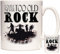 YOU'RE NEVER TOO OLD to ROCK Mug Ceramic Gift Mug, Gift for Rockers. Rock n Roll Mug, Rock Music Gift. Dishwasher and Microwave Safe
