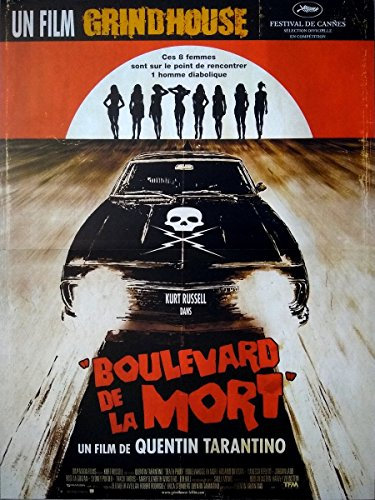 Filmposter, Motiv: Boulevard de la Tot, Original, kleines Format (53 x 40 cm, gerollt) Quentin Tarantino